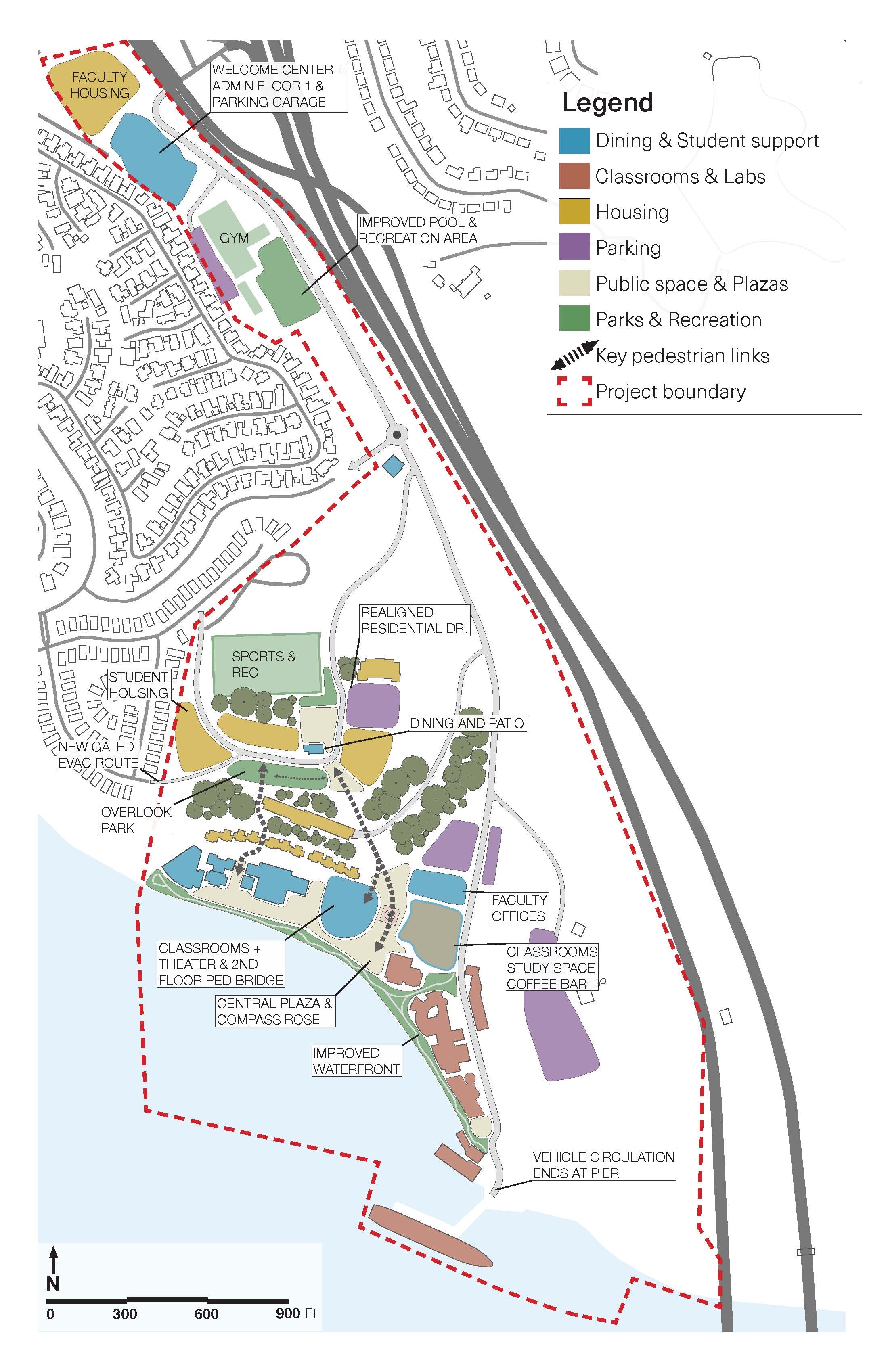 Cal Poly Maritime Academy conceptual land use plan